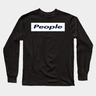 SUPER PEOPLE LOGO Long Sleeve T-Shirt